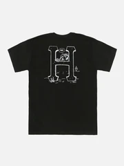 SPIKE CLASSIC H TEE-BLK